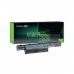 Laptop-Akku Green Cell AC07 Schwarz 6600 MAH