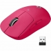 Miš Logitech  G PRO X SUPERLIGHT 2 LIGHTSPEED Roza Purpurnocrven