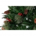 Sapin de Noël DKD Home Decor Rouge Vert Polyéthylène 100 x 100 x 180 cm