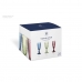 Set de pahare Home ESPRIT Gri Geam 150 ml (6 Unități)