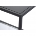 Console DKD Home Decor Черен Метал Кристал 100 x 35 x 80 cm