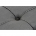 Sittpall DKD Home Decor Grå Gyllene Metall 120 x 40 x 45 cm