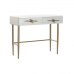 Console DKD Home Decor Wit Multicolour Gouden Metaal Ijzer Mangohout 30 x 40 cm 90 x 45 x 74 cm