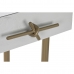 Console DKD Home Decor Wit Multicolour Gouden Metaal Ijzer Mangohout 30 x 40 cm 90 x 45 x 74 cm