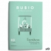 Writing and calligraphy notebook Rubio Nº03 A5 spanska 20 Blad (10 antal)