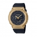 Klokker for Begge Kjønn Casio G-Shock OAK METAL COVERED - Gold Svart (Ø 44,5 mm)