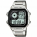 Часы унисекс Casio Bruni Basics-Clear 4054274791979 Чёрный Серебристый