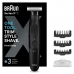 Baard en haar trimmer Braun XT3100