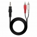 Audio Jack Kabel (3,5 mm) u 2 RCA NANOCABLE 10.24.0301 (0,5M)