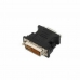 Convertisseur DVI 24+5 vers VGA HDB 15 NANOCABLE ADAPTADOR DVI 24+5/M-VGA HDB15/H Noir