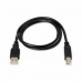 Cabo USB 2.0 A para USB B NANOCABLE 10.01.0105-BK Preto 4,5 m