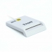 Lecteur de Cartes Intelligentes TooQ TQR-210W DNIe Blanc