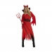 Costume per Adulti My Other Me Diavolo Donna Rosso M/L (3 Pezzi)