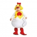 Costume per Bambini 3-4 Anni Pollo (3 Pezzi)