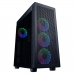 ATX Semi-toren doos Hiditec H1 AIR Zwart Multicolour