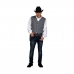 Costume for Adults My Other Me Grey Cowboy Vest