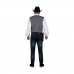Costume for Adults My Other Me Grey Cowboy Vest