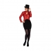 Fantasia para Adultos My Other Me Show Woman Vermelho Casaco M/L