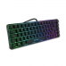 Tastatur CoolBox DG-TEC65-RGB Schwarz Qwerty Spanisch