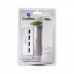 Hub USB CoolBox COO-HU4ALU3 Silberfarben Blau