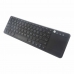 Touchpad mit Tastatur CoolBox COO-TEW01-BK Schwarz Qwerty Spanisch