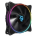 Doboz Ventilátor CoolBox DEEP Iris Ø 12 cm 1100 rpm RGB Ø 12 cm