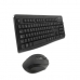 Tastatur mit Maus CoolBox COO-KTR-02W Qwerty Spanisch