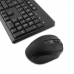 clavier et souris CoolBox COO-KTR-02W Espagnol Qwerty