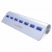 Hub USB CoolBox COO-HU7ALU3 Zilverkleurig