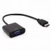 Adaptateur HDMI vers VGA Nilox NXADAP01 15 cm Noir Multicouleur