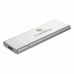 Gehäuse für die Festplatte CoolBox COO-MCM-NVME SSD NVMe Silberfarben