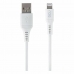 Cablu USB la Lightning DCU 34101290 Alb (1M)