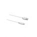 Kabel USB A v USB C DCU 30402065 Bela