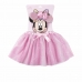 Lasten puku Disney Fantasia Pinkki Minnie Mouse (2 Kappaletta)