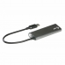 Hub USB i-Tec U3HUB448 Argentato Nero Grigio