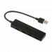 USB Hub i-Tec U3HUB404 Μαύρο