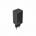 Cargador de Pared LEOTEC Leotec Cargador 65W GaN 2 USB-C PD + 1 USB-A Negro Negro 65 W