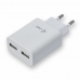 Cargador USB Pared i-Tec CHARGER2A4W Balta