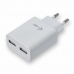 USB Fali Töltő i-Tec CHARGER2A4W Fehér