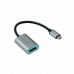 Adaptér USB C na DisplayPort i-Tec C31METALDP60HZ 150 cm Šedý