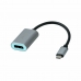 USB C – DisplayPort adapteris i-Tec C31METALDP60HZ 150 cm Pilka