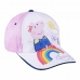 Set of cap and sunglasses Peppa Pig 2 Pieces Pink