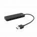 4 portowy HUB USB i-Tec U3CHARGEHUB4 Czarny