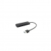 4-Port USB Hub i-Tec U3CHARGEHUB4 Melns