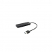 4 Portos USB Hub i-Tec U3CHARGEHUB4 Fekete