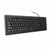 Tastatur Trust TK-150 Schwarz Qwerty Spanisch