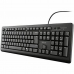 Keyboard Trust TK-150 Black Spanish Qwerty