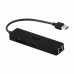 USB šakotuvas i-Tec U3GL3SLIM Juoda