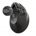 Mouse senza Fili Trust Voxx Ergonomico Verticale Bluetooth Ricaricabile Nero