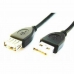 Kabel z rozgałęźnikiem USB GEMBIRD CCP-USB2-AMAF-10 Czarny 3 m